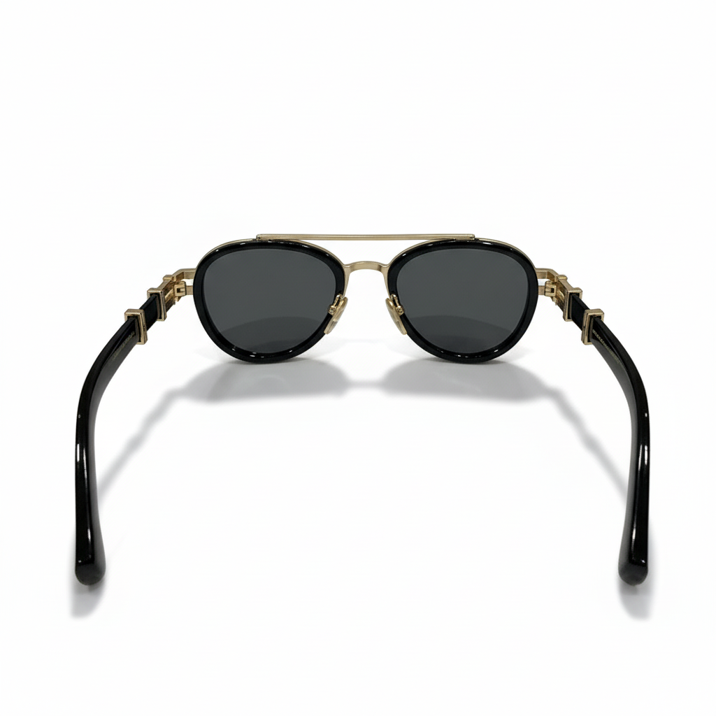 Urban Noir Polarized Square Sunglasses – UV400 Protection | Unisex