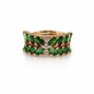 Luxury X-Shape Baguette Stone Adjustable Ring – Gold Plated Statement Jewelry