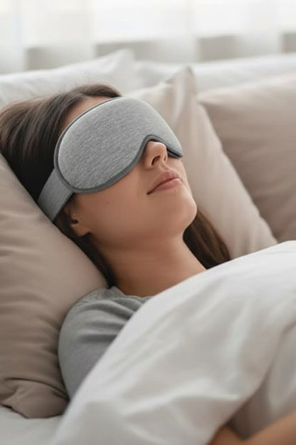 Healthy Sleep Soft Sleeping Eye Mask For Comfortable Sleep in Office, Traveling or Bed Time